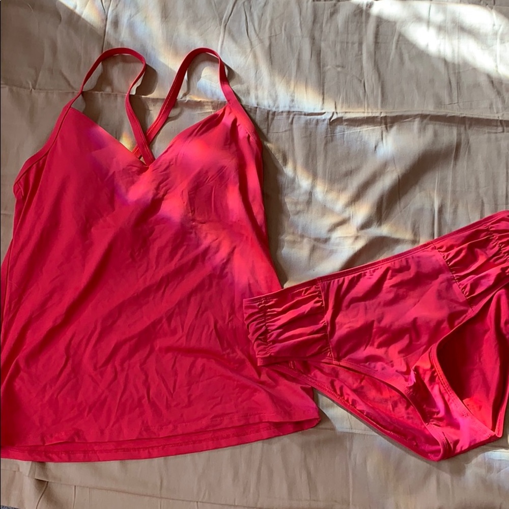 Red tankini by Skye
